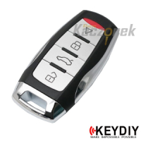 Keydiy 719 - ZB64-4 - surový klíč - dálkový ovladač
